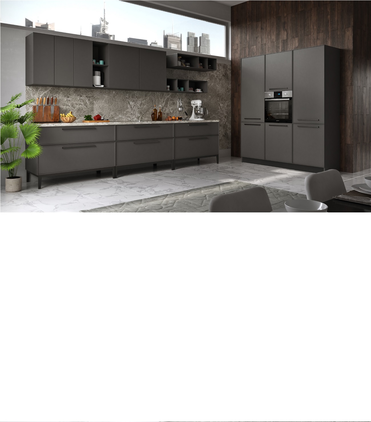 001_01 Модель мебели для кухни Чарли